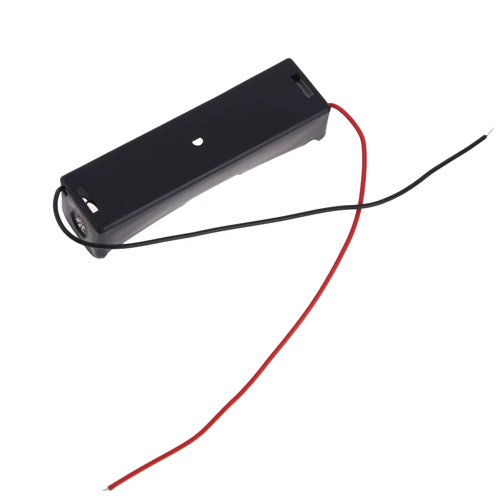 18650 배터리 클립 거치대 박스 케이스, 블랙, 3.6 4.2V, 10 개, 신제품