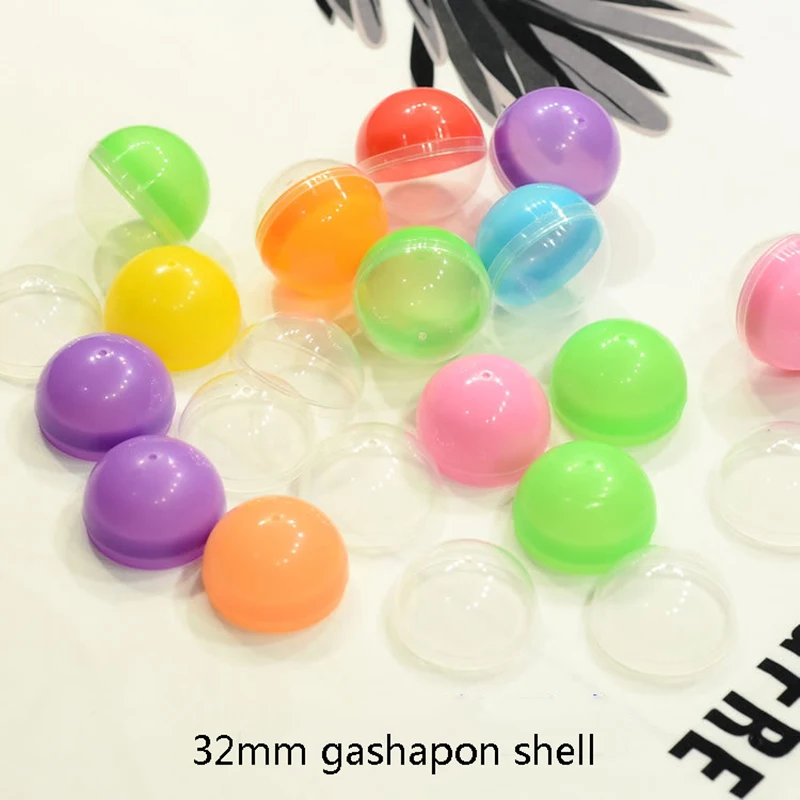 

Пластиковый пластиковый торговый автомат-капсула Gashapon, 100 шт.