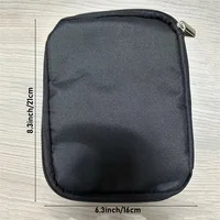 Дорожные сумки для хранения кабелей, мобильный жесткий диск, U-диск, органайзер, многофункциональное зарядное устройство для наушников, сумки для хранения ремешка для часов — изображение 2