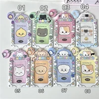 Kawaii ins  Cute 3 inch Kpop Photocard Holder Photo Card Holder Bag Pendant School Stationery 1