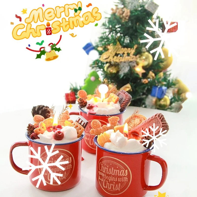 Christmas Wooden Candle Wick Set With Clip Base Smokeless Candle Wicks For DIY Paraffin Jar Making Making Supplie