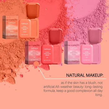 EELHOPE Butter Cream Blush Natural Glow Contouring Long Lasting Matte Cheek Color for Music Festival Makeup & Stage Look