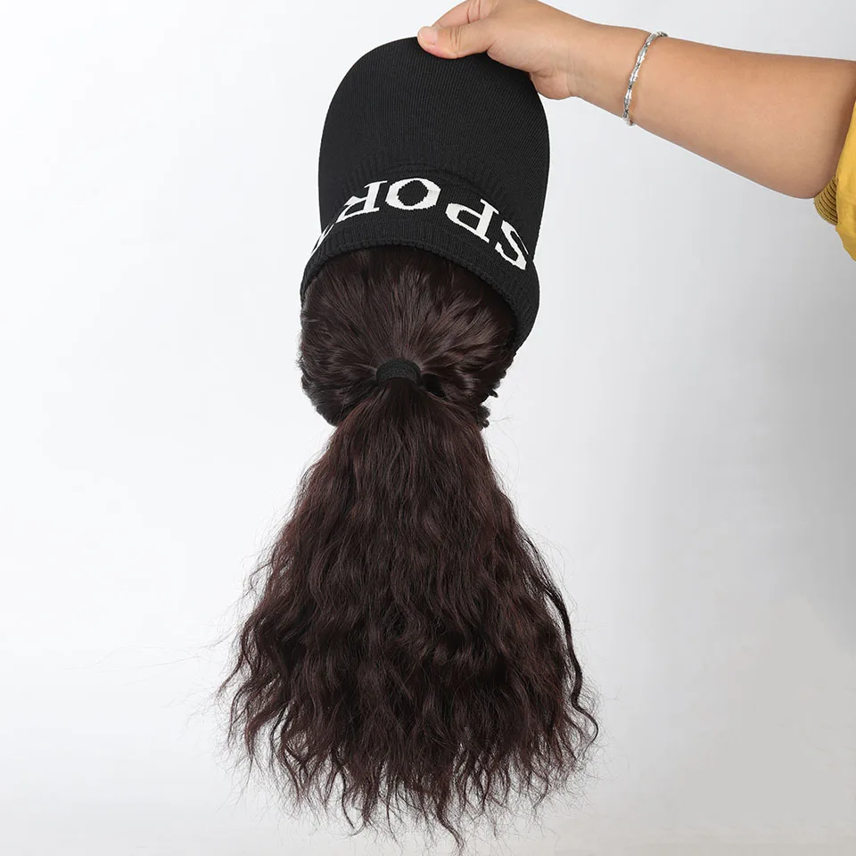 Synthetic Curly Hair Ponytail Extension Wig for Women