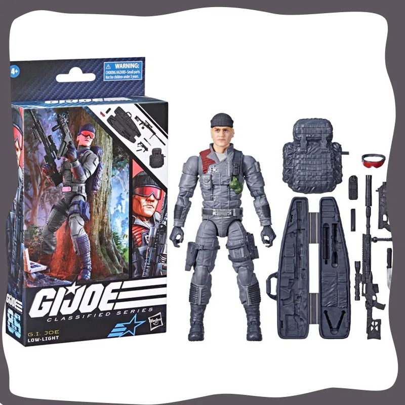 

6 дюймов (15 см) Hasbro G.I. Джо классифицированная серия с низкой яркостью, 86 экшн-фигурки, новые Неоткрытые фигурки, игрушки, подарки для детей