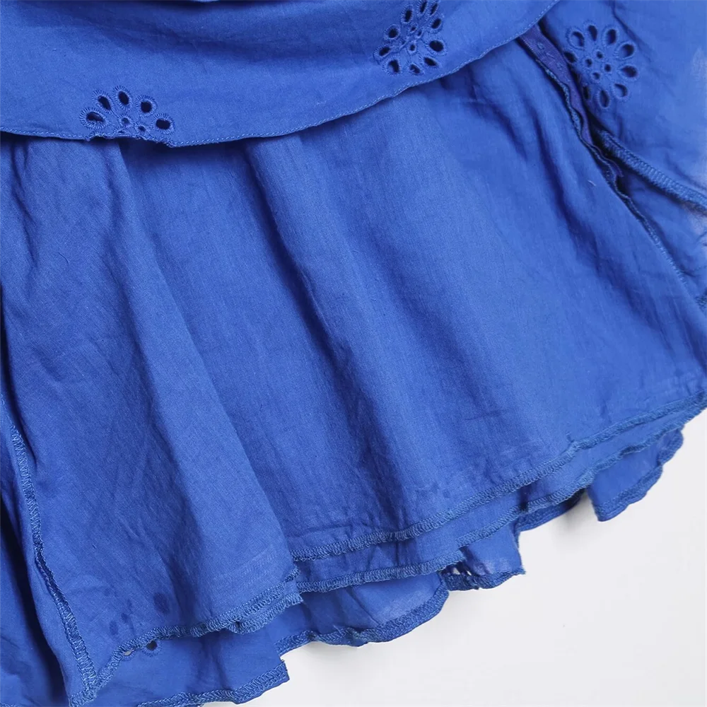 Spring New Women's Fashion and Elegance Slim Fit Versatile Layered Decorative Short Strap Dress