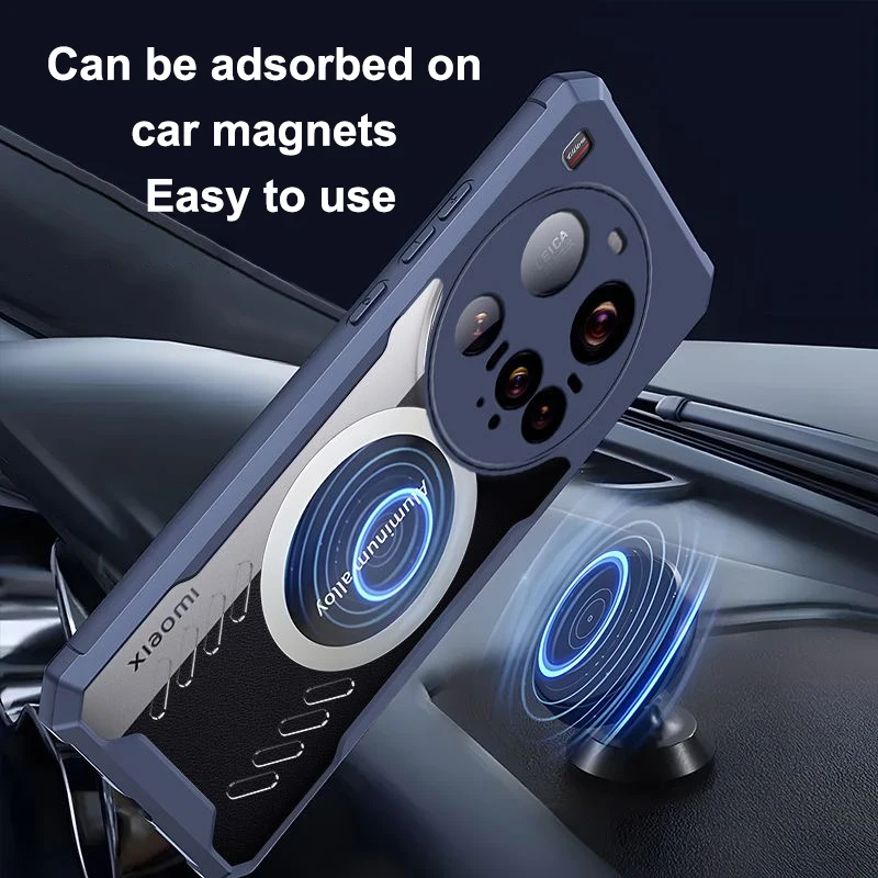 Étui Luxe Alliage Métallique Pour Xiaomi 15 Ultra – Boucle D'armure – Dissipation Thermique