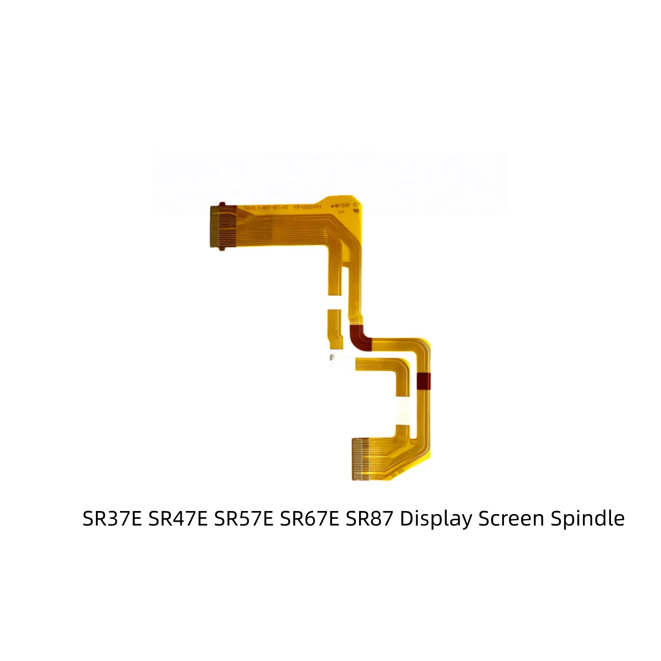 카메라 SR37E SR47E SR57E SR67E SR87 교체용 LCD 힌지 플렉스 케이블 캠코더 수리 부품