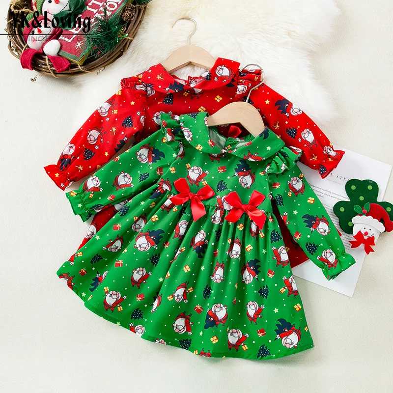 LUX KIDS 1-4Years Christmas Dress