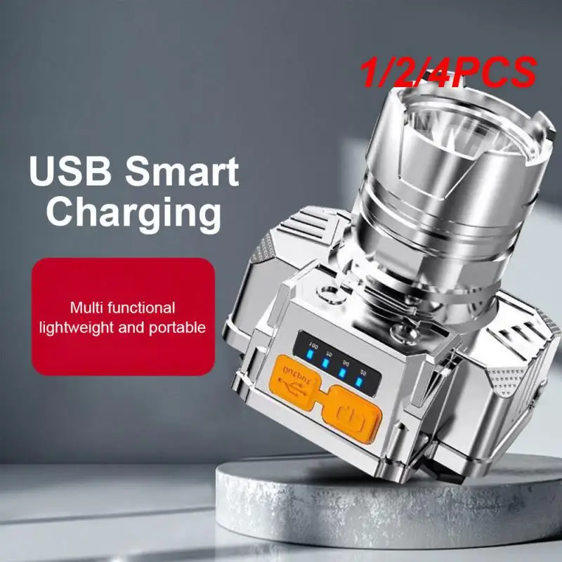 

Headlamp Waterproof Camping Equipments Camping Lantern Portable Camping Supplies White Light Usb Rechargeable