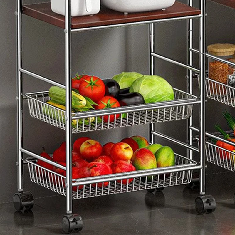 Home Kitchen Storage Grocery Cart Organizer Service Beauty Salon Trolley Auxiliary Spa Trolly Islands Bathroom Island Furniture