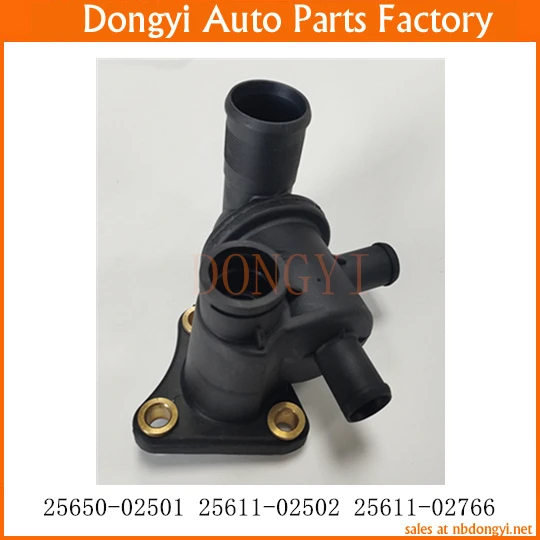 

Thermostat Housing OE NO. 25650-02501 25611-02502 25611-02766 2565002501 2561102502 2561102766