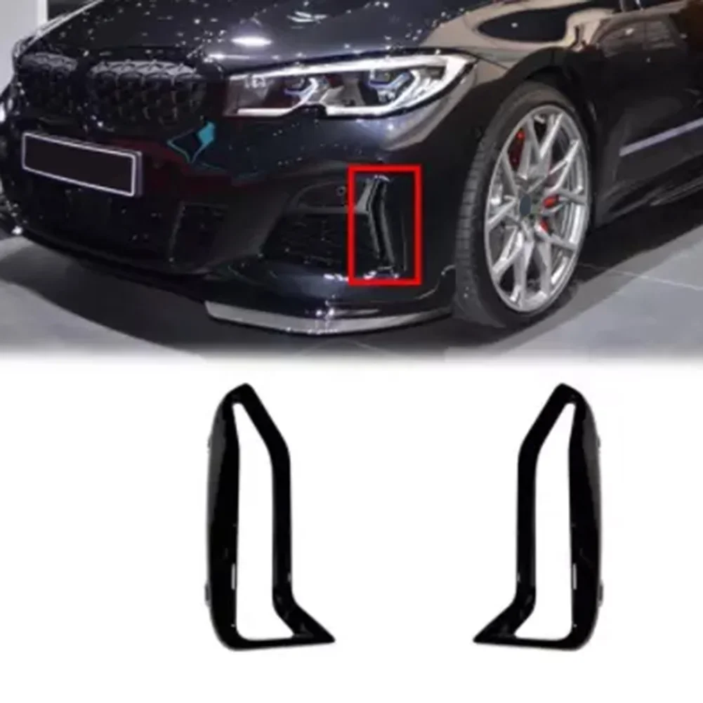 Bumper Grille Trim Strips Black Trim For BMW Front Bumper Trim Vehicle Repair Non-deformation Number 51118093301 Quick To Install