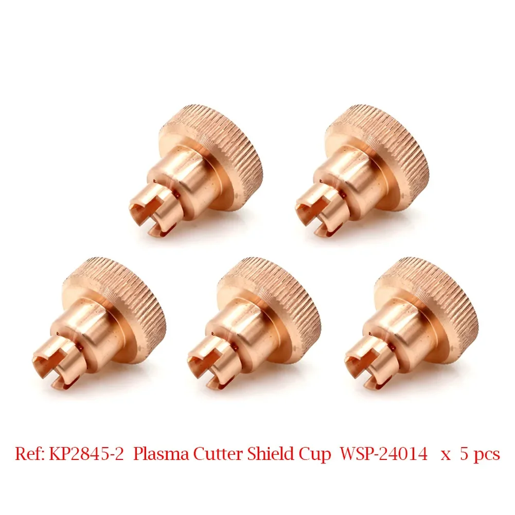 5 Pcs KP2845-2 Plasma Cutting Machine Guard Cup WSP-24014 Plasma Machine Consumables For Tomahawk 1538 LC105 Cutting Torch 5