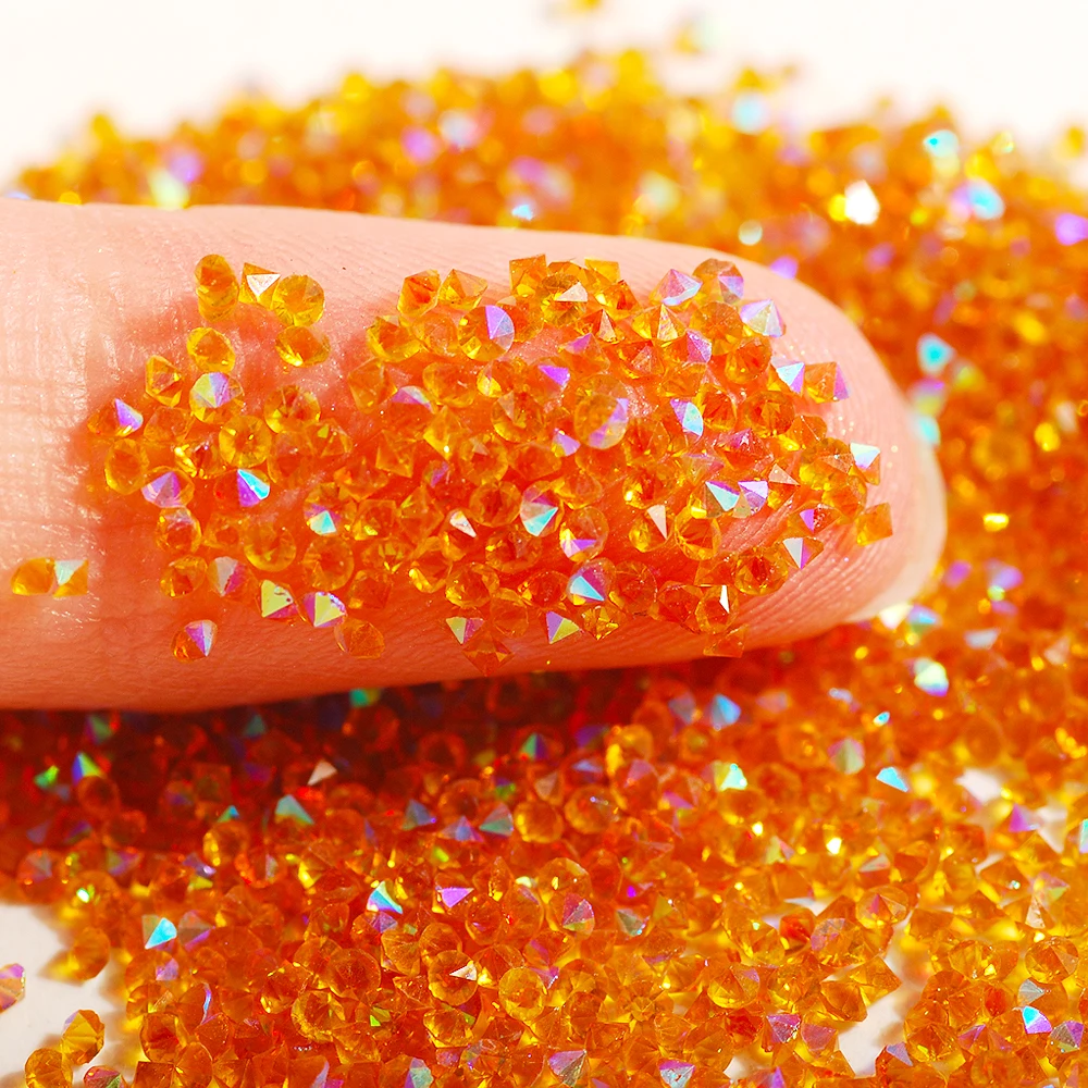 Strass In Oro Rosa: Gemme Di Vetro A Fondo Piatto Per Lavori - Foto 3