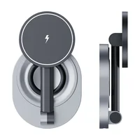 Magnetic 2 In 1 Wireless Charger Stand  Pad Fast Charging Station Dock For iPhone 15 14 13 12 Pro Max Apple Watch 8 7 6 Airpods - Image 2