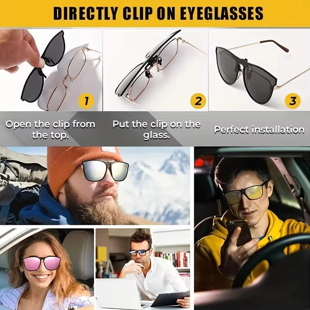 Fashionable Polarized Myopia and Night Vision Glasses, polarized sunglasses, night vision glasses