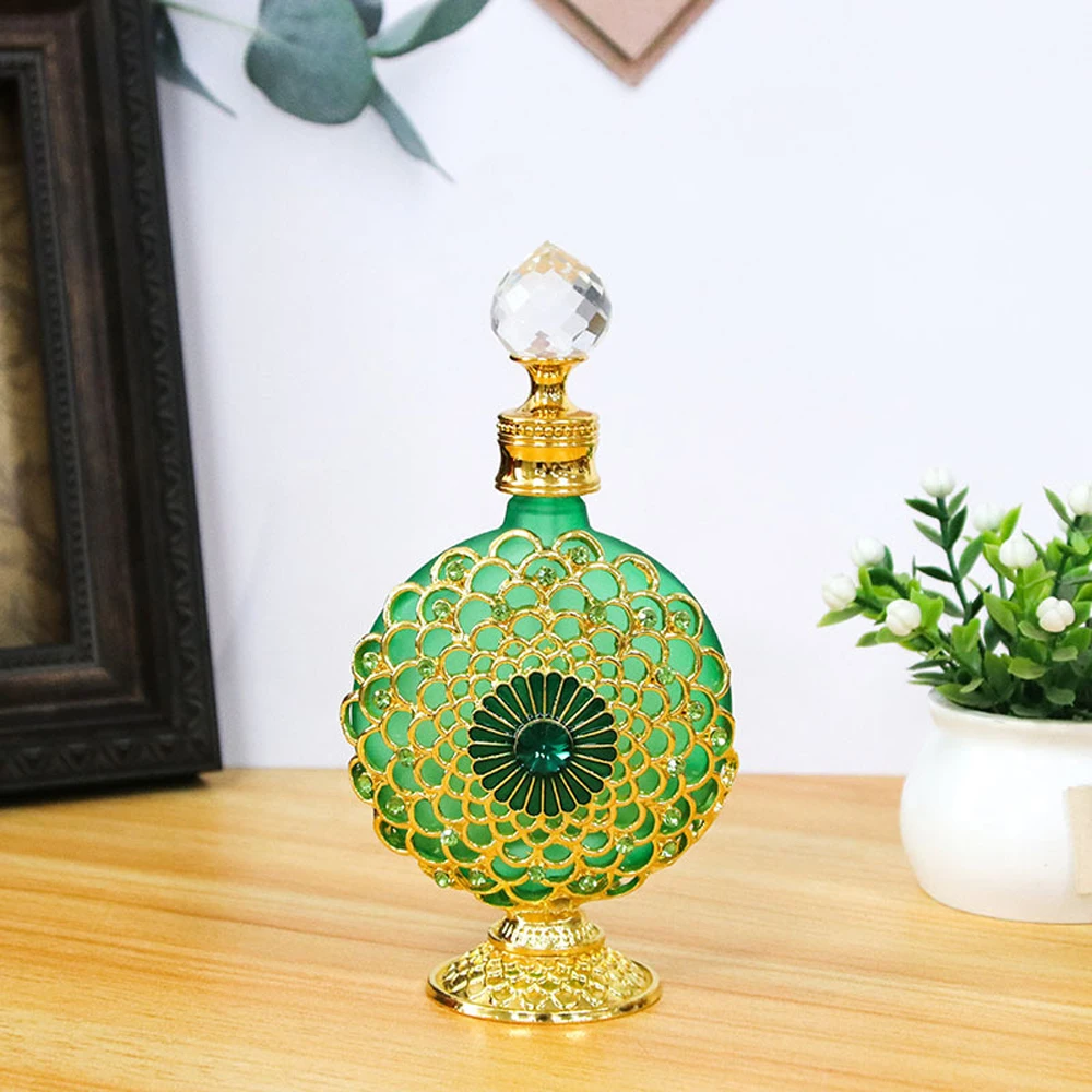 30ml Luxury Vintage Perfume Bottles parfum Mini Travel Essentials Oil Glass Dubai Refillable Perfume Refill mini Dropper Bottle