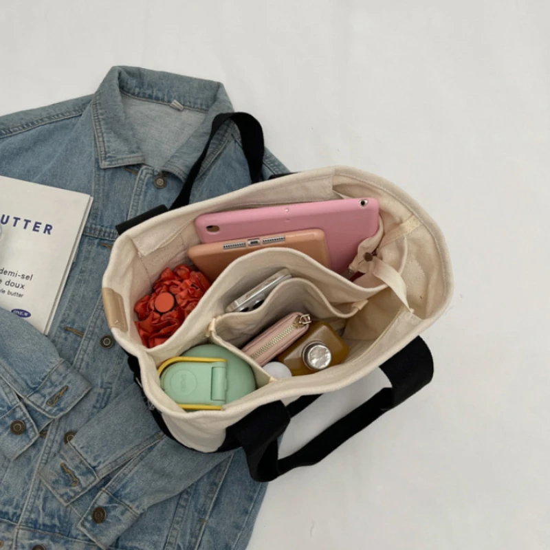 Simple Colorblock Crossbody Bag, Large Capacity Shoulder Bag, Women's Casual Handbag & Tote Purse