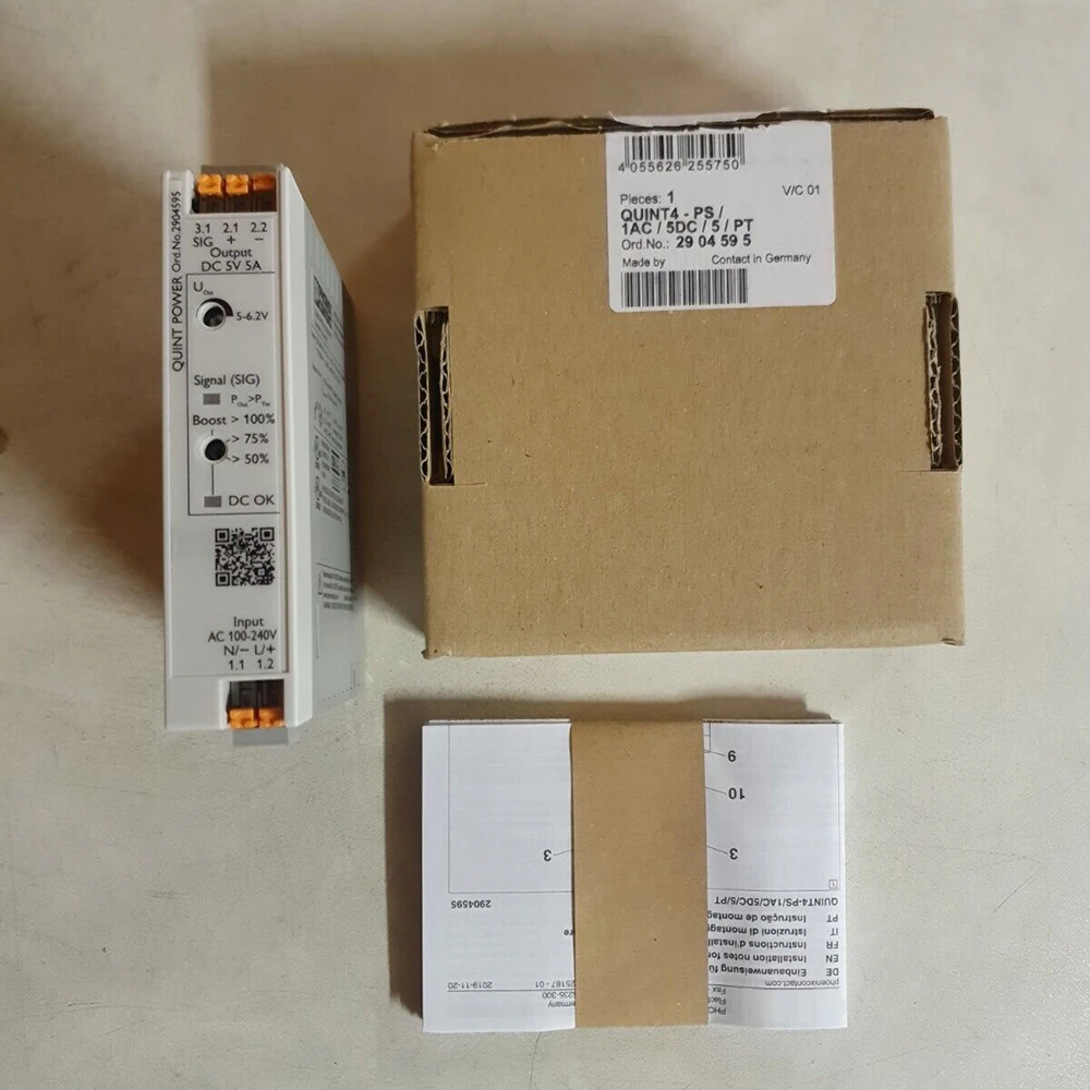 2904595 QUINT4-PS/1AC/5DC/5/PT QUINT POWER For Phoenix Switching Power Supply Output 5VDC/5A 7 2904595 QUINT4-PS/1AC/5DC/5/PT QUINT POWER For Phoenix Switching Power Supply Output 5VDC/5A - Image 5