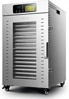Food Dehydrator 18 Trays, 1500W Large Capacity 32.6ft² Food Dryer Machine for Jerky, Meat, Fruit, Herbs, Full Stainle 1