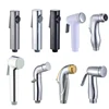 white silver ABS self clean Handheld Bathroom Bidet Shower Head Toilet Sprayer Faucet Spray Nozzle holder hose for toilet seat 1
