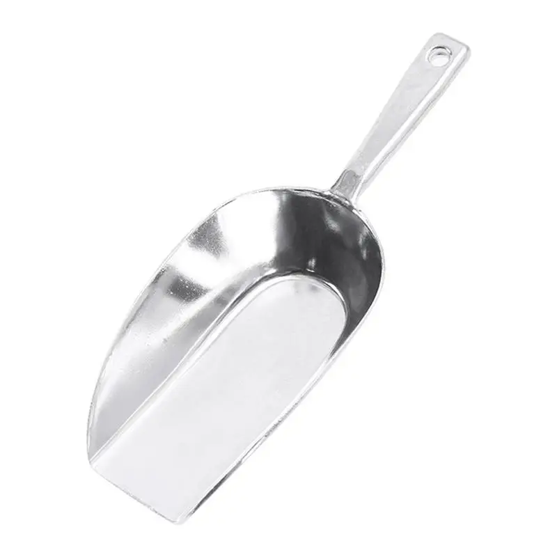 Ice Cream Scoop Scoop Ice Metal Scoops Utility Large Flour Cube Aluminum Kitchen Measuring Bean Coffee Popcorn Dog Bar Aluminium Alloy Holder