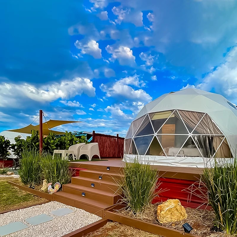 Outdoor Tour Round Star House Tenda Campeggio Dell'Hotel Sferico Bubble House Homestay Superior Restaurant Room Dome