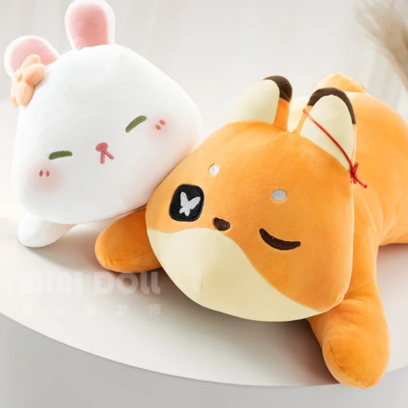 

Genuine Tian Guan Ci Fu Hua Cheng Xie Lian Cosplay Cute Fox Rabbit Plush Stuffed Doll Throw Sleep Pillow Back Cushion Tgcf Gift
