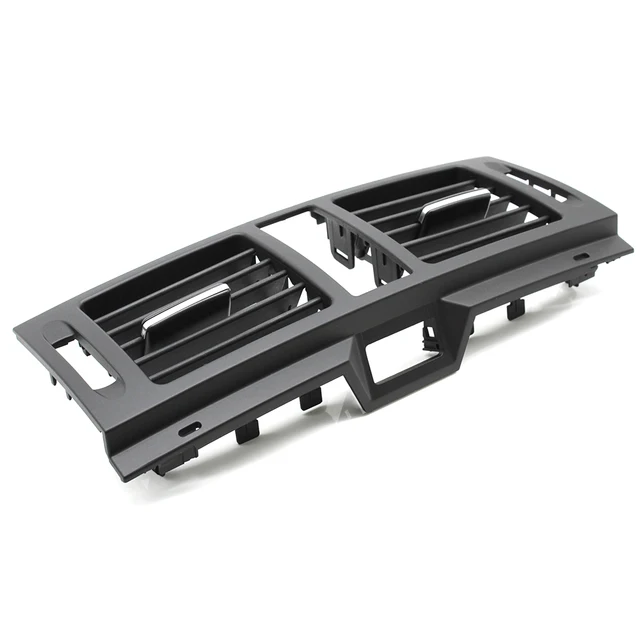 W204 Console AC Vent Grille Assembly For Mercedes C-Class 2007-2011 – LHD Left Side, Black, PC/ABS Material, Direct Replacement