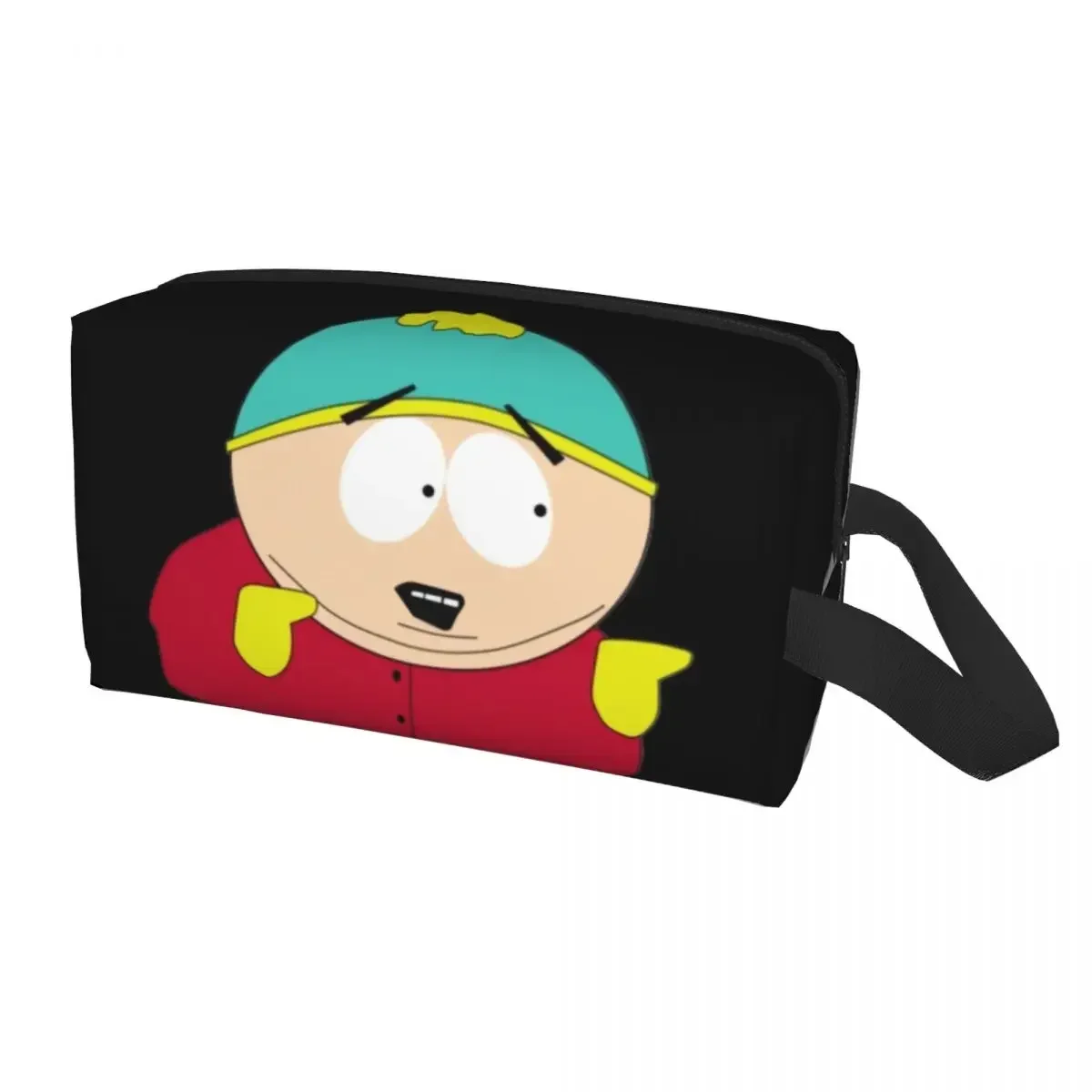Custom Cartoon Anime SouthPark Toiletry Bag Women Eric Cartman Cosmetic Makeup Organizer Lady Beauty Storage Dopp Kit Case 2