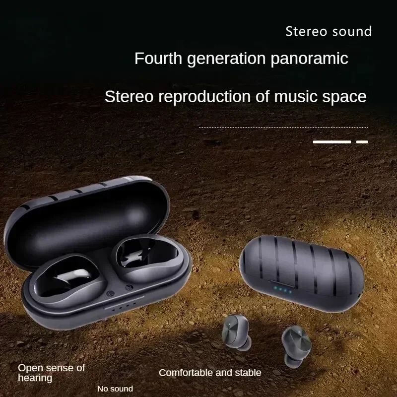 Cuffie Bluetooth 5.3 TWS Auricolari Wireless con Cancellazione del Rumore Cuffie Sportive con Audio HiFi In-Ear - immagine 3