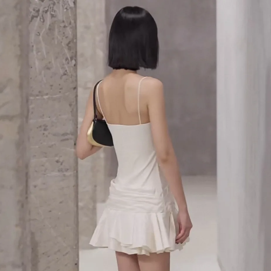 Simple Style Hot Shoulder Bag Women Black Handbag PU Leather Armpit Messenger Bags Purse New Fashion