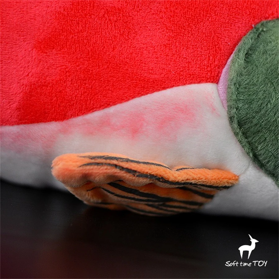 Redfish High Fidelity Anime Cute Plushie Sockeye Salmon Plush Toys Lifelike Animals Simulation Stuffed Doll Kawai Toy Gifts Kids 6