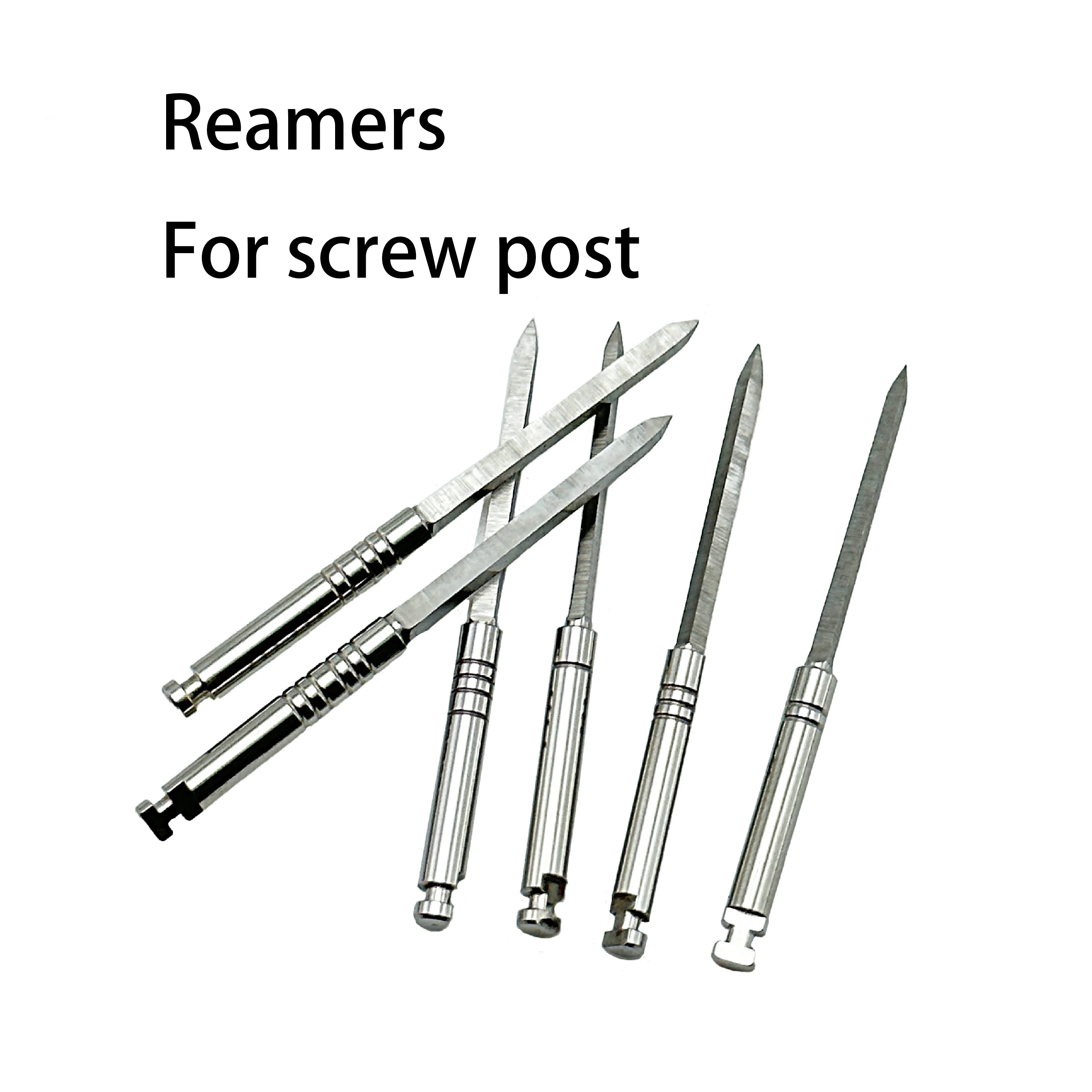 

Dental Reamers Endo Root Canal Expansion Drill Bit For Screw Post Stainless Steel Square Dentist Instrument Tool 6pcs/box
