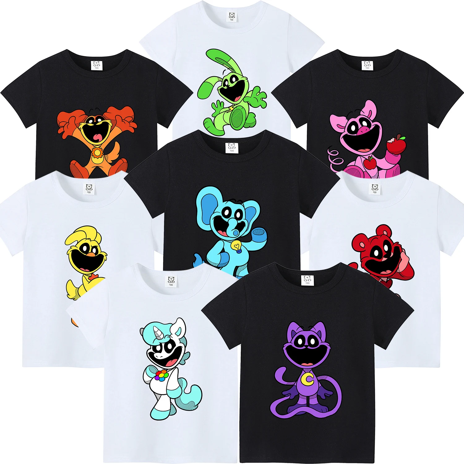 Catnap T Shirt For Boys Girls Smiling Critters T-Shirt In Cotone Abbigliamento Estivo Cute Anime Animal Clothes Comodi Top Di Base