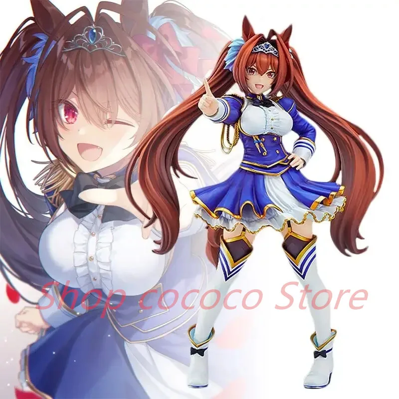 

25cm Umamusume Pretty Derby Daiwa Scarlet Action Figure Anime Kawaii Girl Tamer Collection Doll Desktop Display Gift Kid Toy