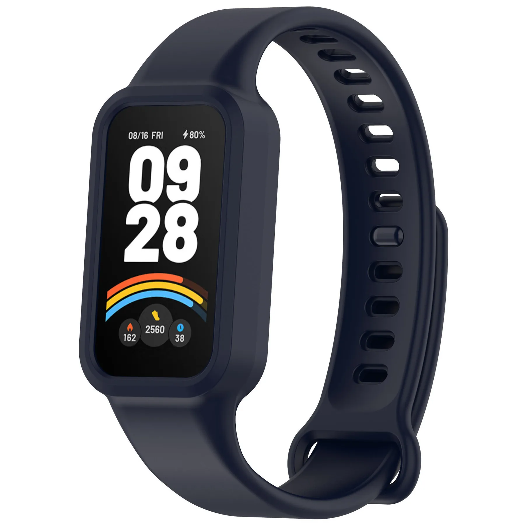 Ersatzarmband für Xiaomi Smart Band 9, Aktivarmband, Correa, Silikon-Uhrenarmbänder, Armband für Redmi Smart Band 3, Armband – Detail 15