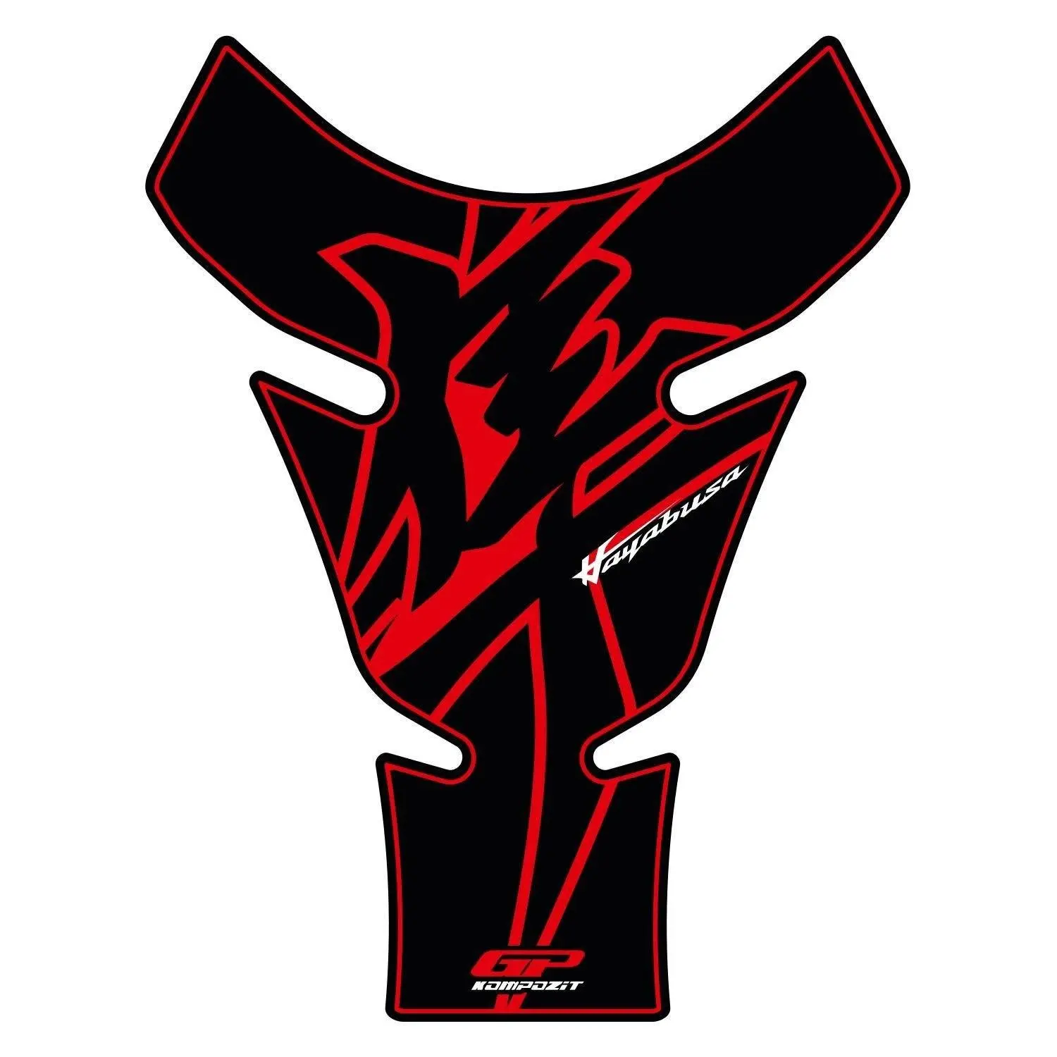 

GP Composite for Hayabusa 1999-2022 Compatible Tank Pad Strip Sticker Red