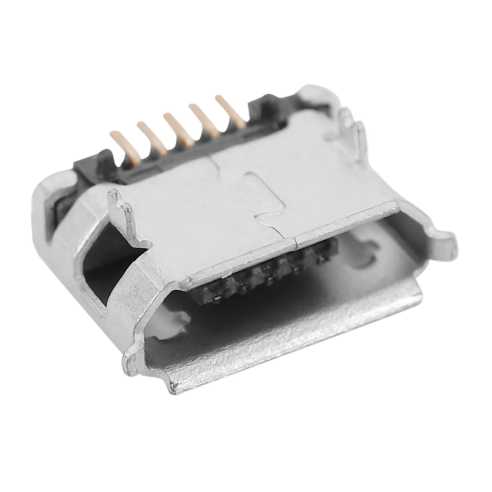 180개 마이크로 USB 타입 B 암형 5핀 SMT 배치 SMD DIP 소켓 커넥터