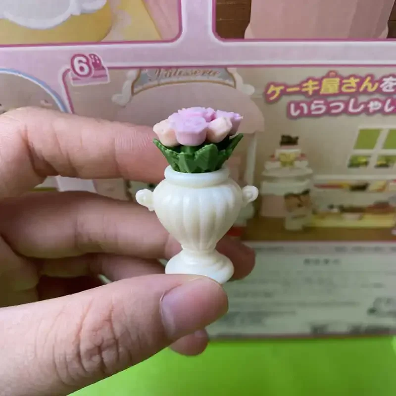 Genuine Japanese Authentic bulk goods play house toy doll animal mini ornament Defective and broken skin