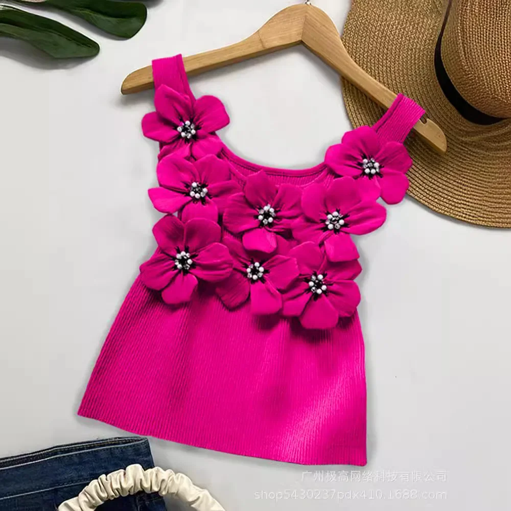 2pcs/Set Y2K Style Asymmetrical Hem Crop Top And Mini Skirt Set, Floral Print, Fa | ChicGrl