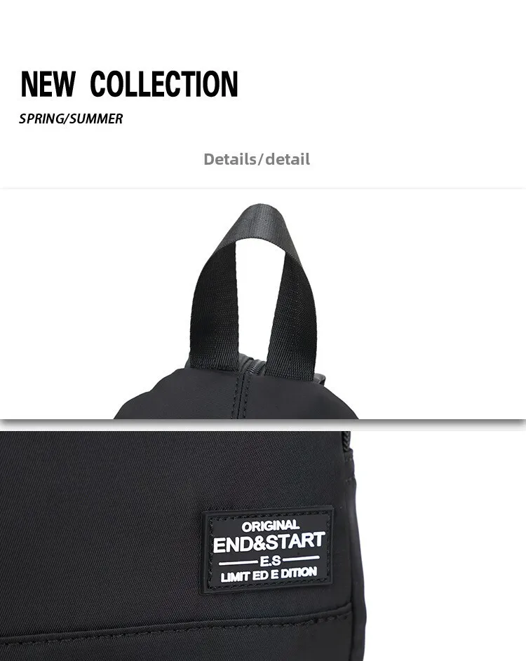 Rugzak, nieuwe aankomst mini kleine gepersonaliseerde rugzak, heren borsttas dual-purpose trendy merk lichtgewicht outdoor sport reizen kleine rugzak_voghion.com