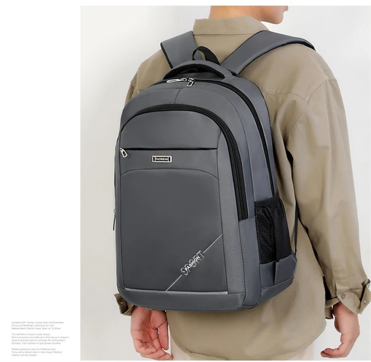 Durable Large Capacity Waterproof Backpack for Men and Women Multi-Functional Laptop Bag for School Travel Business and Daily