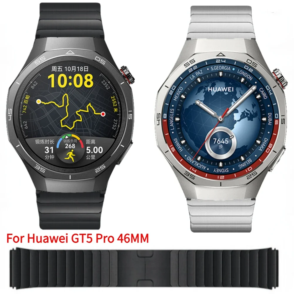 Premium 22mm Stainless Steel Watchband Accessory