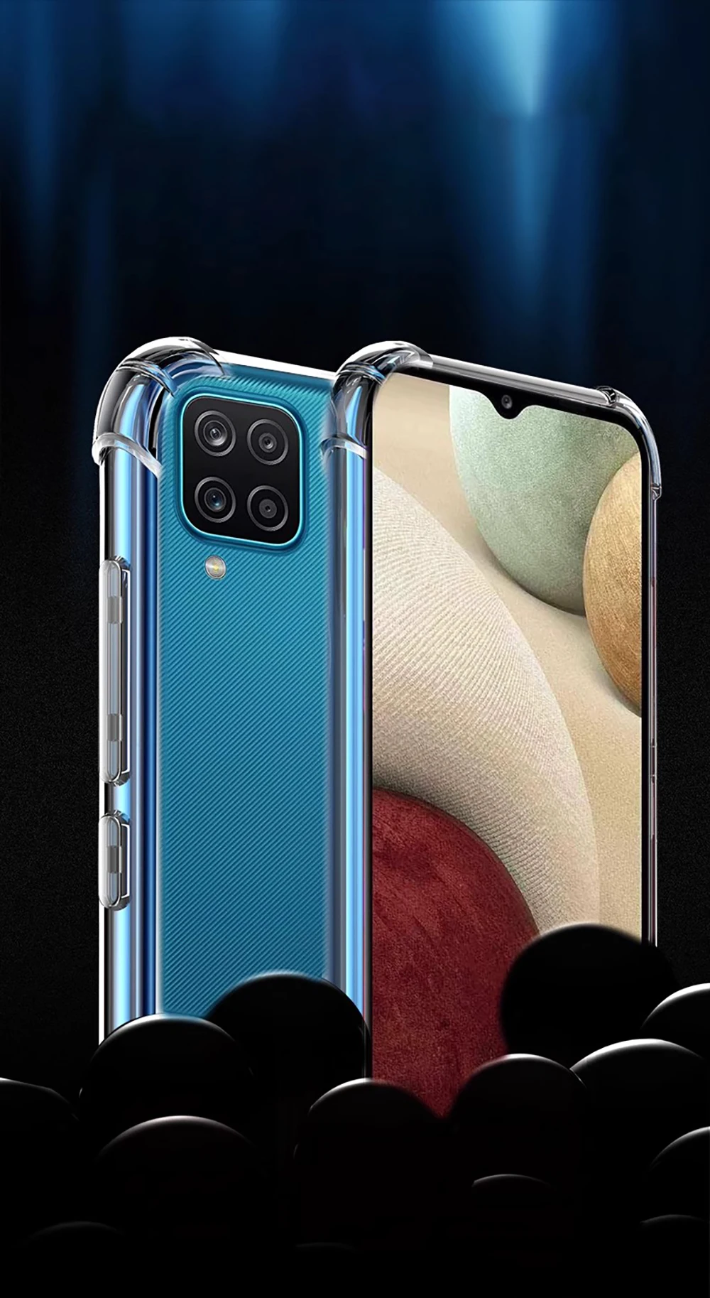 Crystal Clear Silicone Phone Case - Transparent Protective Cover