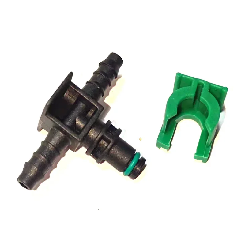 Two-wa-y L Shape Oil Return Joint 1PCS For Jia-ngling Ford New All-shuntu Ruiou V348 Fuel Injector