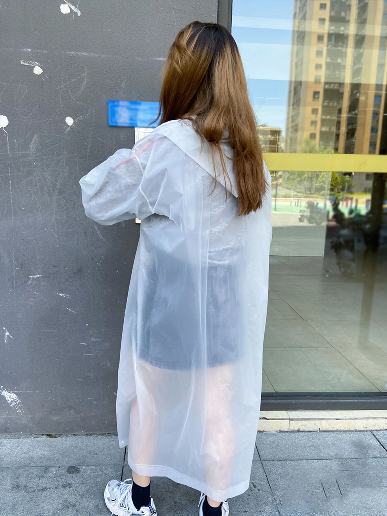 Raincoat Women Men Impermeable Thickened Waterproof Raincoat