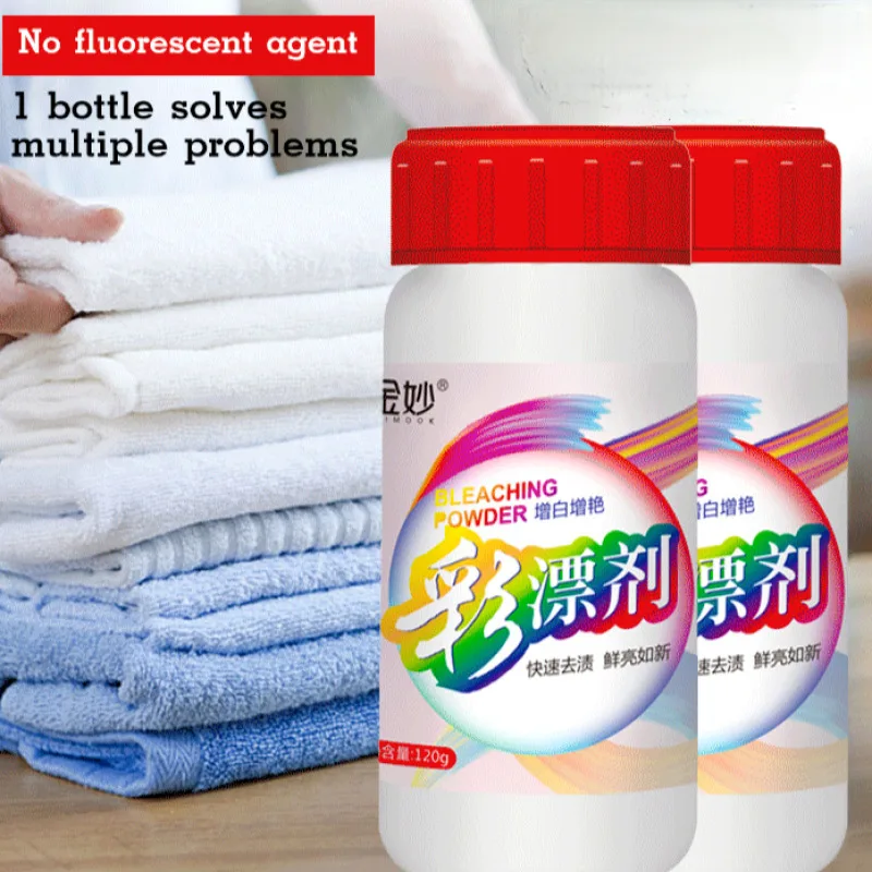 Clothes Stain Remover Color Bleach Oxygen Bleach Laundry Detergent Oil Removal Color Enhancement