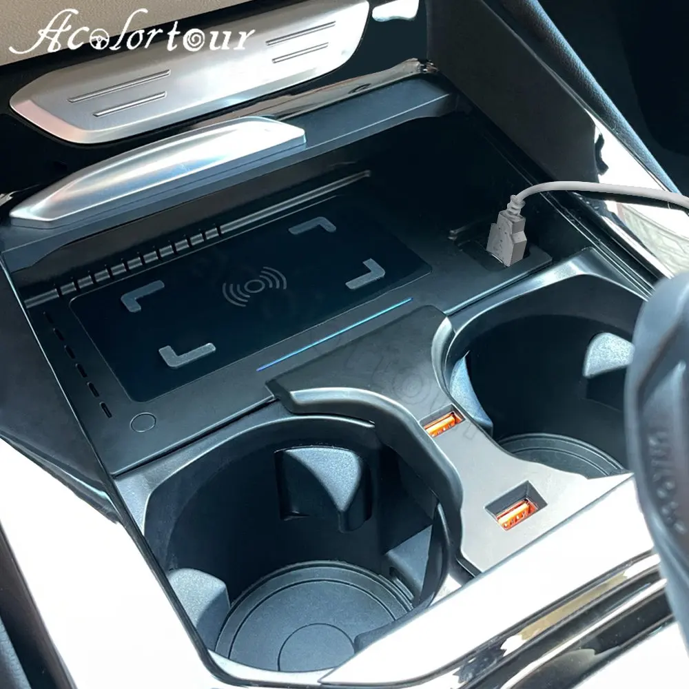 15ワットチーワイヤレス充電器bmw X3 X4 g01 g02 2019 2020 2021 2022