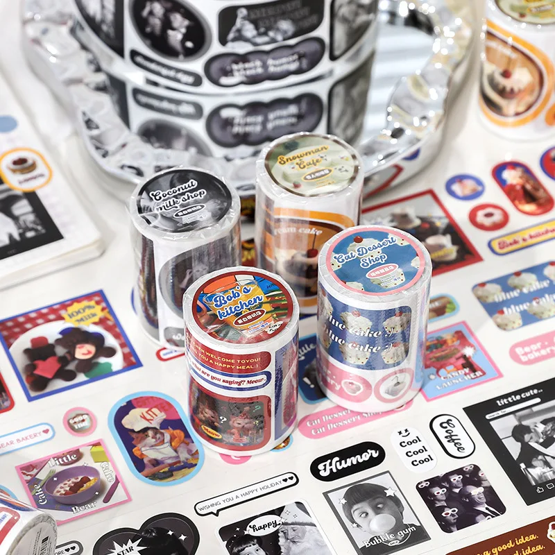 

1 шт./партия, декоративные клейкие ленты для скрапбукинга